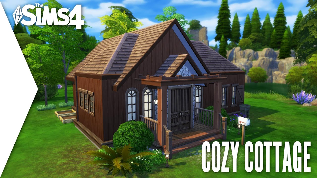 The Sims 4 Speed Build 161 Cozy Cottage Youtube