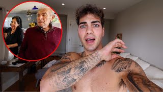 Grandparents React To My Tattoos For The First Time!