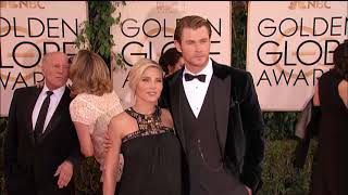 Chris Hemsworth Fashion - Golden Globes 2014