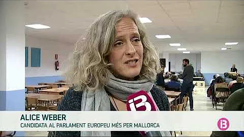 Alice Weber, candidata al Parlament Europeu per MS...