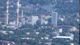 Beskidy 10.07.2016 -panorama Bielska Białej z Dębowca