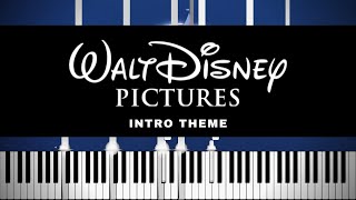 Walt Disney Pictures Intro (1985) - Piano Tutorial