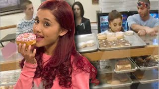 Ariana grande donut-licking scandal investigated by police! subscribe
to hollywire | http://bit.ly/sub2hotminute send chelsea a tweet!
http://bit.ly/tweetc...