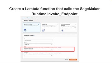 calling a SageMaker model endpoint using API Gateway and Lambda function in AWS