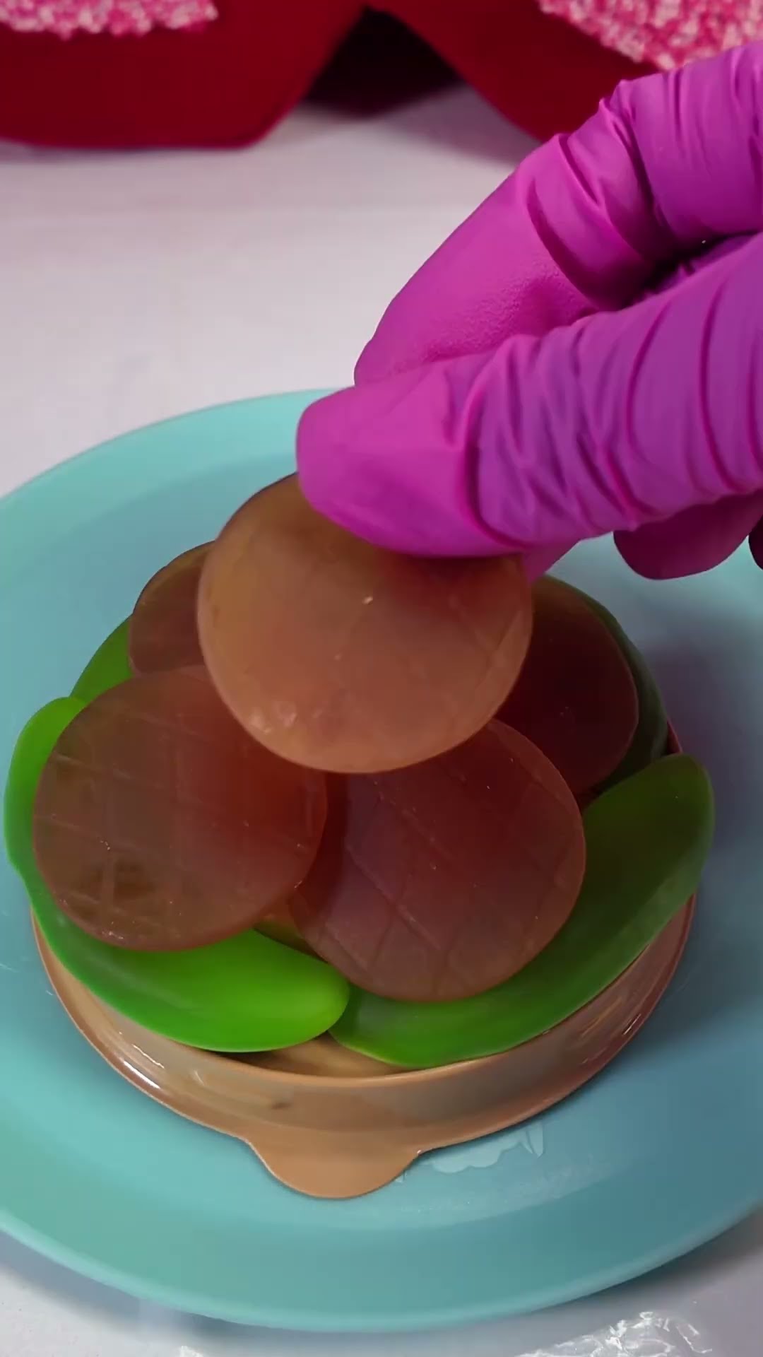 ASMR Packing Lunch Box With Fidget Food #shorts #shortsfeed #asmr #fidgets