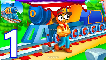 American Railway - Gameplay Walkthrough Part 1 Stickman Train Railway Builder Adventure