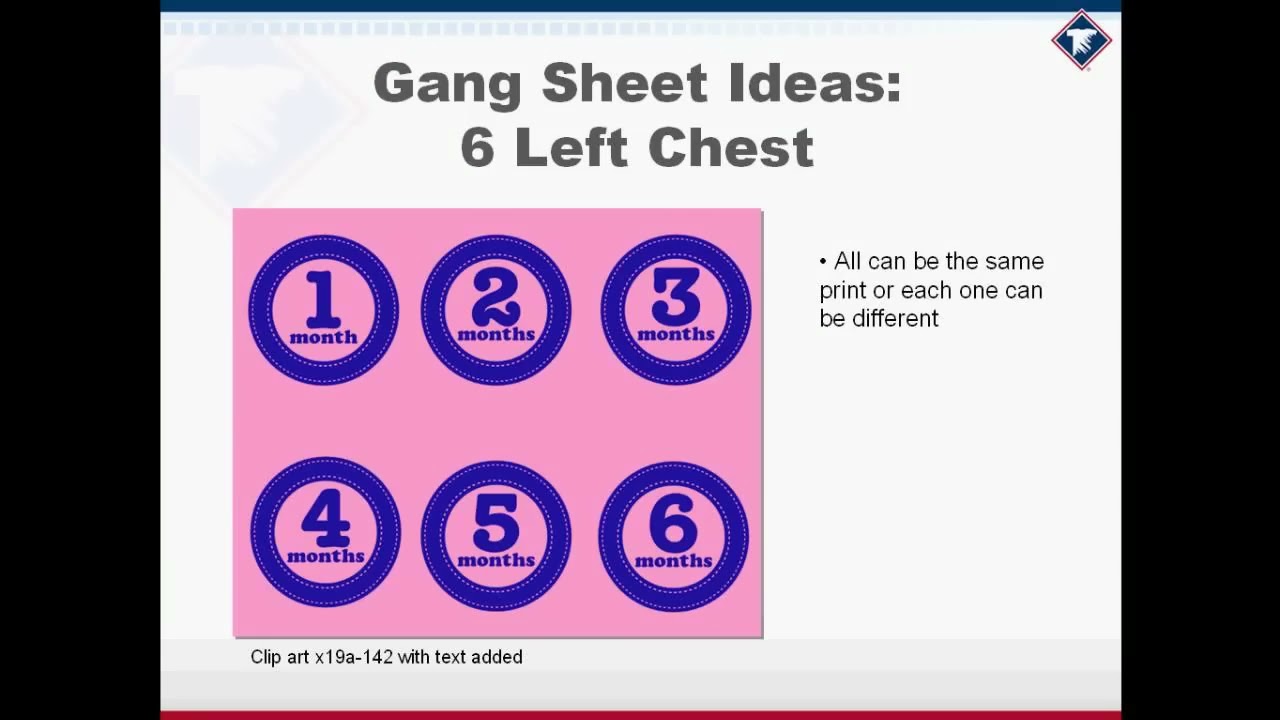 Saving Money With Custom Transfer Sheets