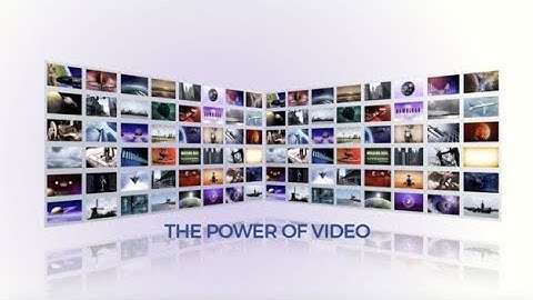 THE POWER OF VIDEO  AS A MARKETING TOOL