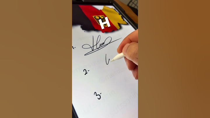 #H Letter H Signature examples…