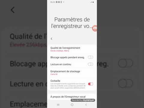 Vidéo: Comment Enregistrer Du Téléphone Vers L'enregistreur Vocal