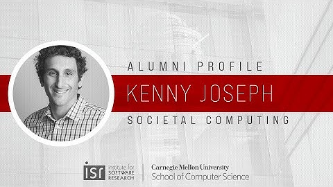 Carnegie Mellon Alumni Feature: Kenny Joseph