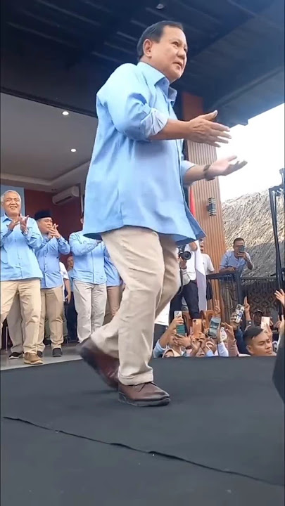 Prabowo joget oke gas
