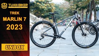 TREK MARLIN 7 2023 GRAY UNBOX | UNBOX | TUANBIKER