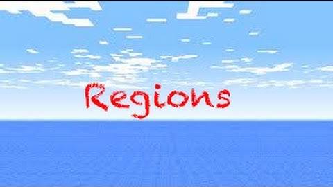 Worldedit & WorldGuard Tut: Regions