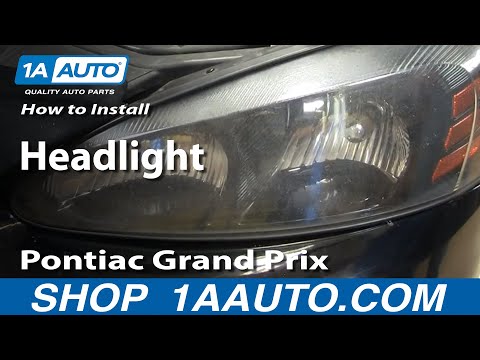 How to Replace Headlight 04-08 Pontiac Grand Prix