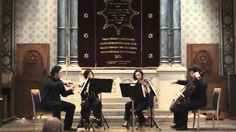 Bela Bartok: String Quartet No 4; Movement V.