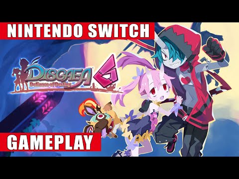 Disgaea 6: Defiance of Destiny Nintendo Switch Gameplay