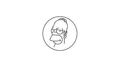 Drawing Homer Simpson using circles in HTML + CSS