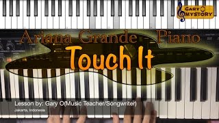 Miniatura del video "Ariana Grande - Touch It Song Cover Easy Piano Tutorial/Keyboard Lesson FREE Sheet Music NEW 2016"