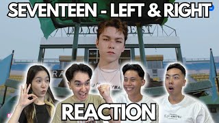 SEVENTEEN (세븐틴) 'Left &amp; Right' Official MV REACTION!!