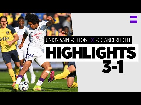 Royal Union SG Anderlecht Goals And Highlights