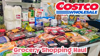 COSTCO Grocery Haul//MENU PLAN and PRICES for MAY! #costcohaul