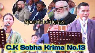 Krima 13 C.K. Sobha Robibar Salni Gilja|Praise & Worship| Jisu Nang Bimingko anga dedoa