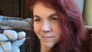 ASMR - Cleaning Off Your Ears - Scraping Sounds and Soft Speaking screenshot 1