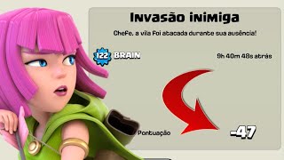 NÃÃÃÃÃOOOOO!! Levei PANCADA no PUSH CV9 e.... CLASH OF CLANS