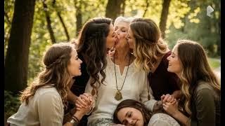 🔥💋 Kiss! Five Gorgeous Women & One Elegant Lady – An Unforgettable Nature Moment 😍 #viral #shorts