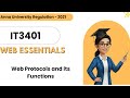 Web Protocols and its Functions in Web Essentials Tamil | IT3401 | Anna University.