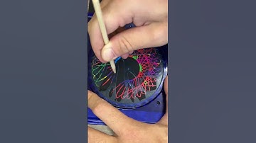 Spirograph ASMR #asmr #art #spirograph #spirographdrawing #relaxing #spirographasmr #shorts