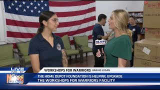 @HomeDepot Foundation Provides Makeover of Training Space for Veterans and Transitioning Military