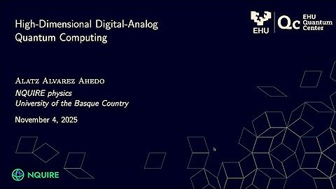 INQA Conference 2025: Alatz Alvarez - University of the Basque Country