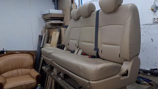 Hyundai H-1. Сидения. Снимаю ограничения. Seating. I remove restrictions.