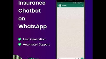 Build WhatsApp Chatbot For Insurance Industry, #aisensy #insurance #chatbot