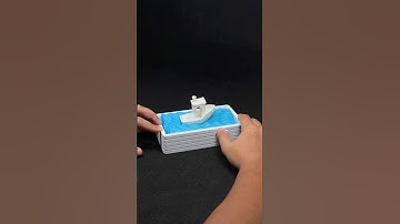 3D Printed Benchy’s Wave Machine Automata #3dprinting