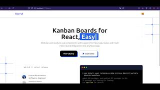 Kan-UI: Reusable React Kanban Components | Drag &amp; Drop Library