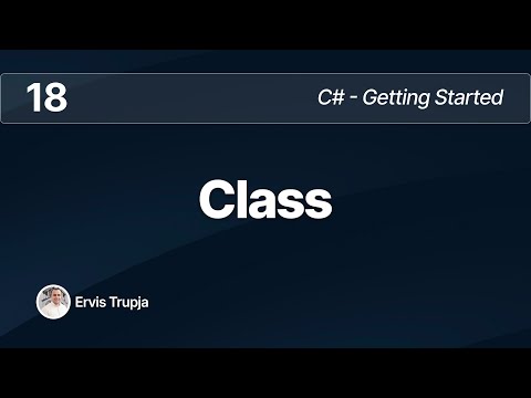 18. C# - Class