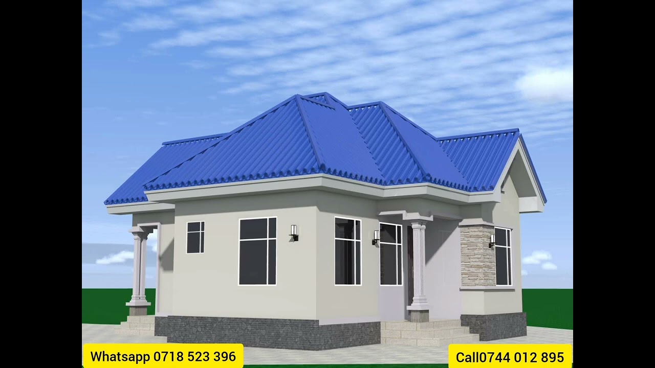 RAMANI YA ROOM 3 NA GHARAMA ZAKE MPAKA KUKAMILISHA UJENZI WA NYUMBA HII