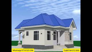 RAMANI YA ROOM 3 NA GHARAMA ZAKE MPAKA KUKAMILISHA UJENZI WA NYUMBA HII