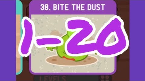 Dig This (Dig It) 38-1 to 38-20 Chapter 38 Bite The Dust Solution Walkthrough