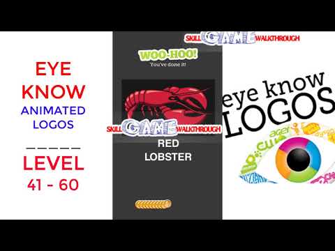 Eye Know: Animated Logos Level 41 - 60 Walkthrough | SkillGameWalkthrough