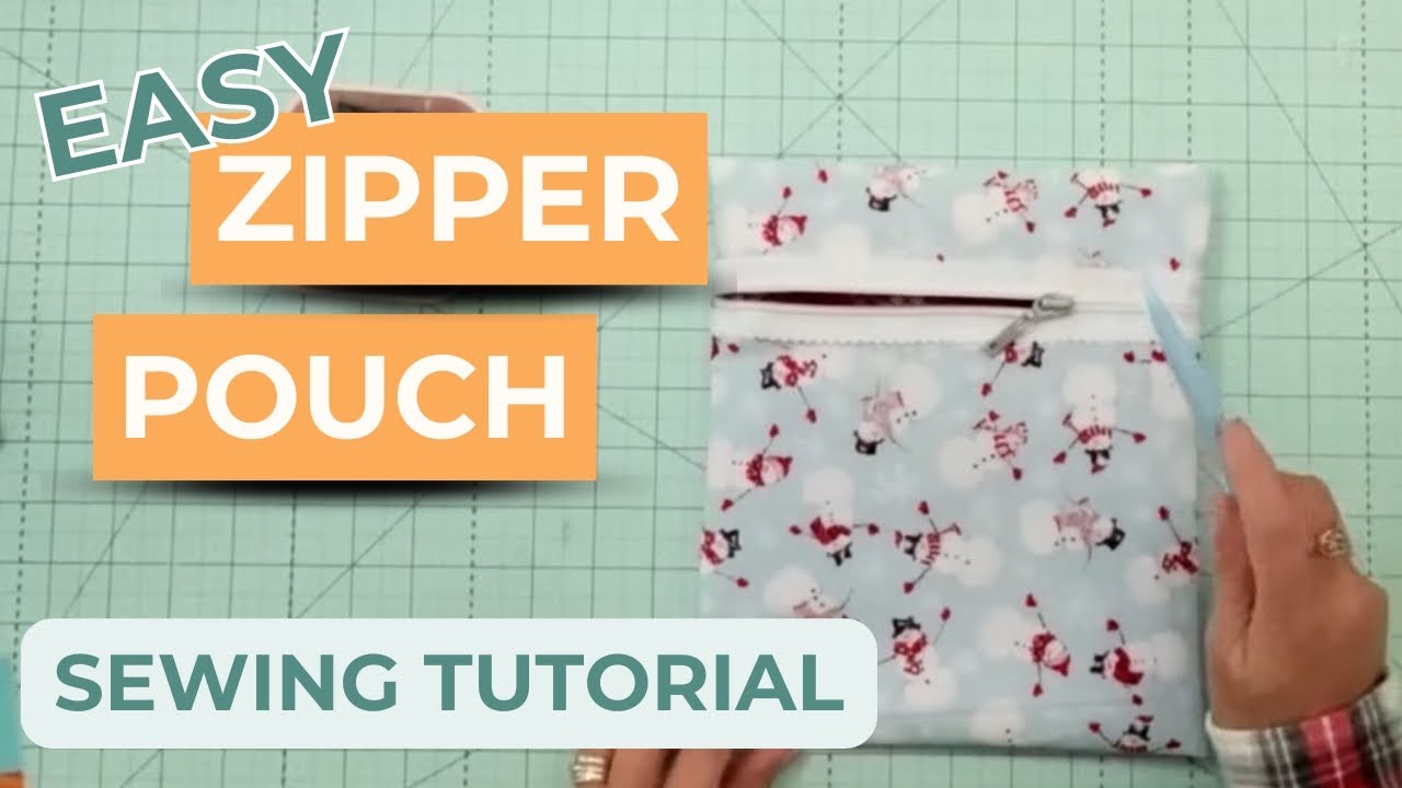 Удобный мешочек с застежкой-молнией