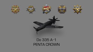 [NA_230730] World of Warplanes Do 335 A-1 Gameplay ~PENTA CROWN~