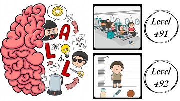 Brain Test All Star : Level 491 , 492 – How to Solve? (Walkthrough)