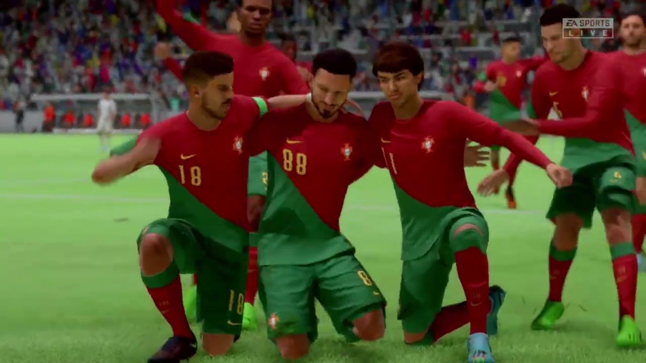 PS4 GAME l GONCALO RAMOS l FIFA 23 l PORTUGAL l GOALS