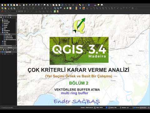 QGIS Buffer (Anlatimli)
