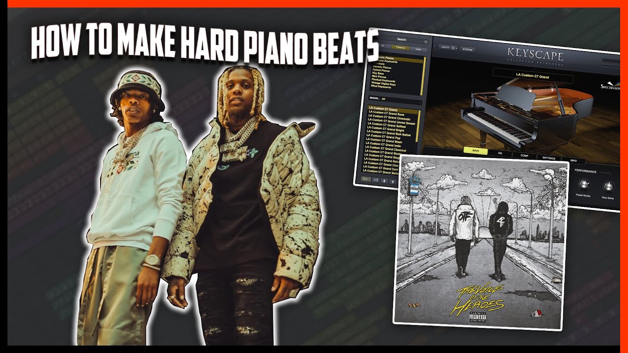 How to Make HARD Piano Beats for Lil Durk and Lil Baby in 2022 | FL Studio Tutorial