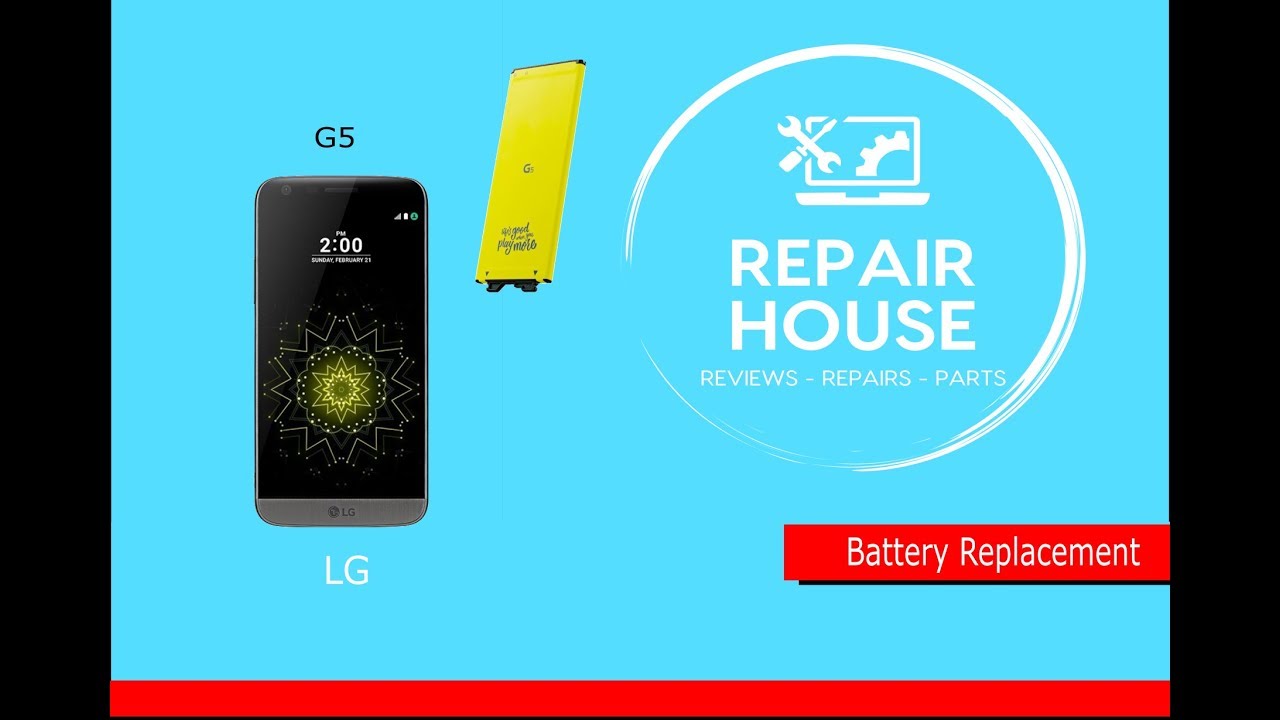 LG G5 BATTERY REPLACEMENT - ΑΛΛΑΓΗ ΜΠΑΤΑΡΙΑΣ ΣΕ LG G5 - YouTube
